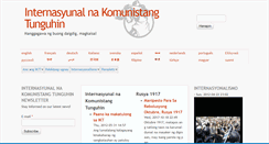 Desktop Screenshot of fil.internationalism.org