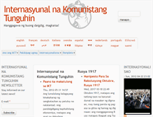 Tablet Screenshot of fil.internationalism.org
