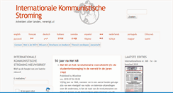 Desktop Screenshot of nl.internationalism.org
