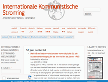Tablet Screenshot of nl.internationalism.org