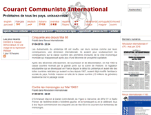Tablet Screenshot of fr.internationalism.org